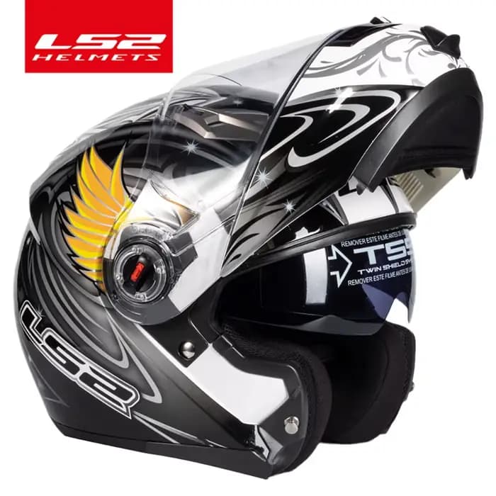 Casque de moto rabattable FFsuspec