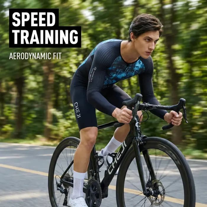 Combinaison de course sur route Aero pour homme Cheji