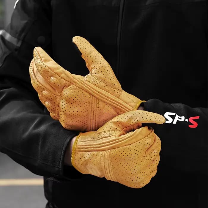 Gants de moto pour hommes