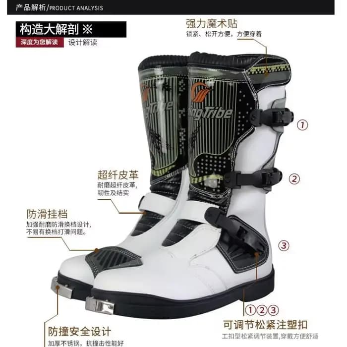 Bottes de Moto 40-45 tailles chaussures