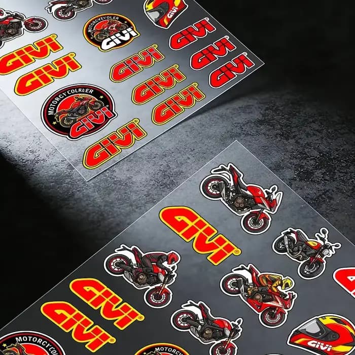 Autocollants réfléchissants pour moto GIVI