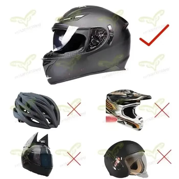 Housse de casque de moto mignonne avec des sequins en forme de lapin