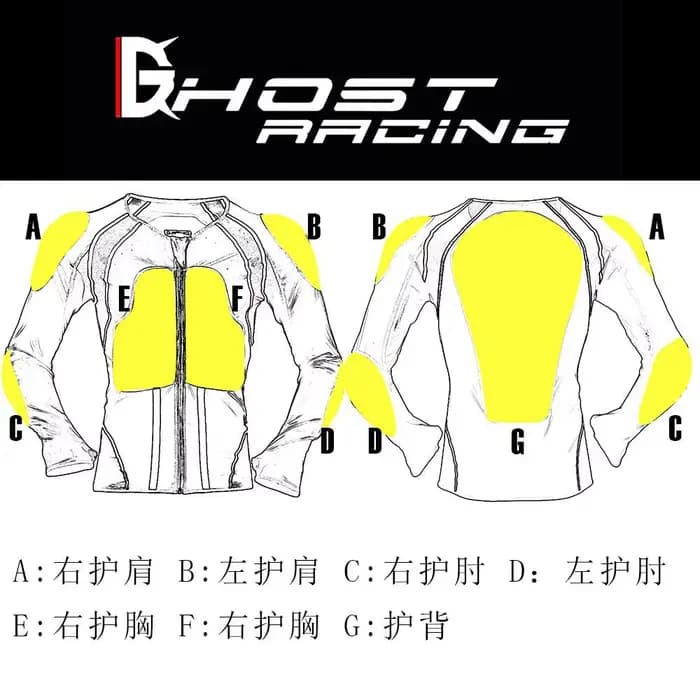 Équipement de protection pour moto