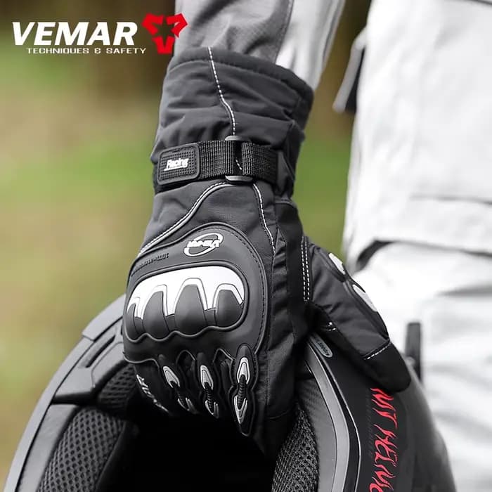 Vemar – gants de moto chauds et épais