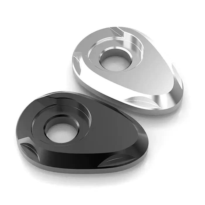 2 pièces adaptateur de clignotant de moto entretoise clignotants
