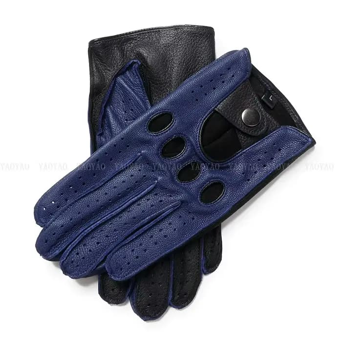 Gants en cuir véritable pour hommes
