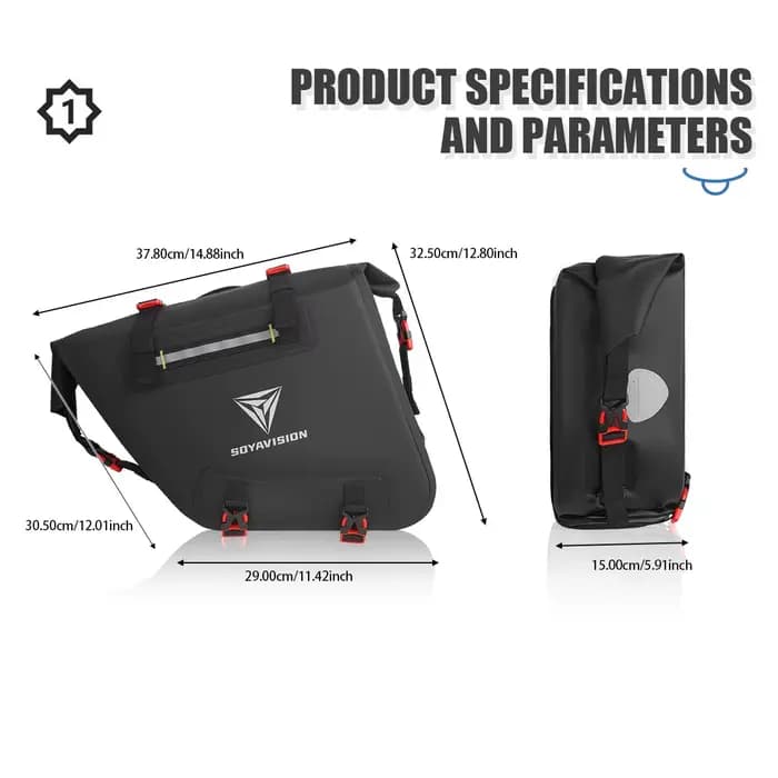 Sacs à outils universels pour moto