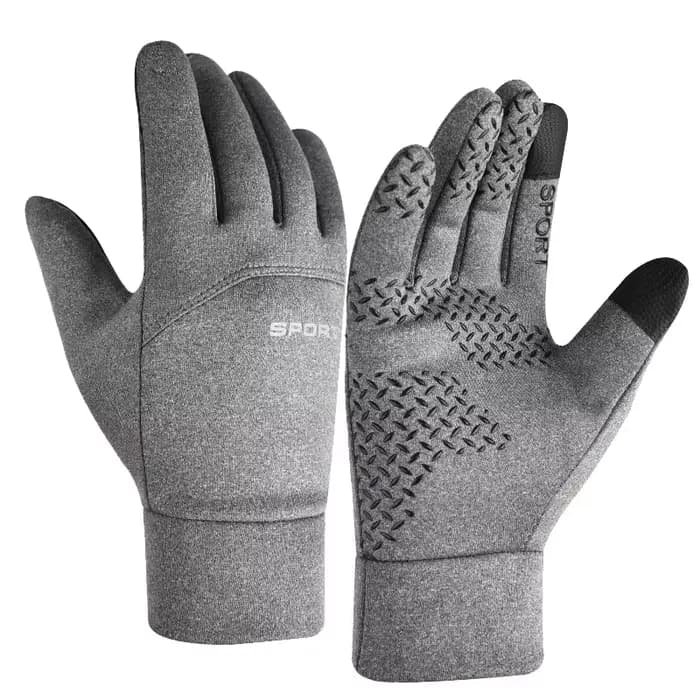 Gants de football imperméables thermiques à adhérence renforcée pour le cyclisme en extérieur, le vélo, le sport et les activités de plein air, guantes moto