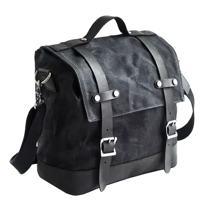 Sacoche Latérale de Moto Vintage pour Harley Sportster XL 883 XL 1200 Touring ocia Softail FL