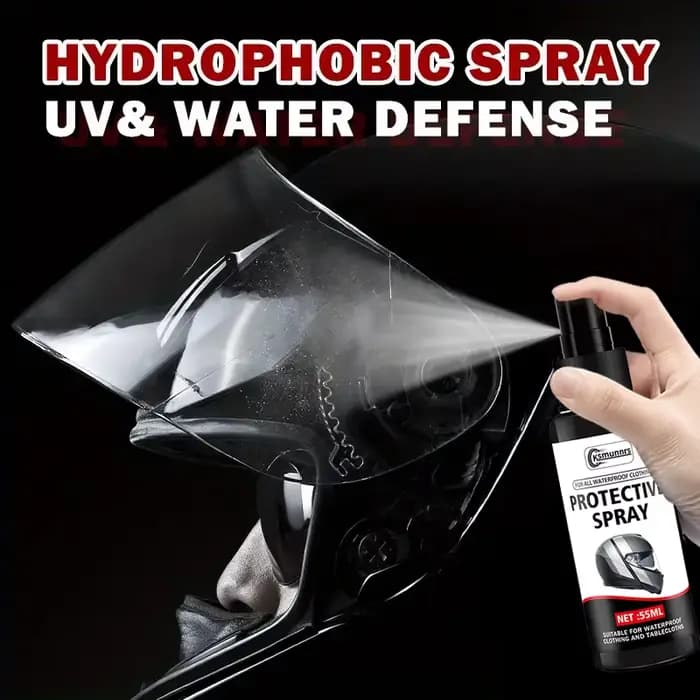 Spray antibuée pour casque de moto et voiture : nano-revêtement durable