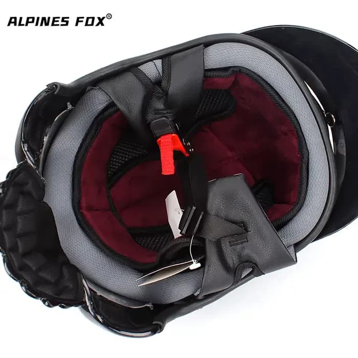Casque de moto demi-visage pour hommes et femmes