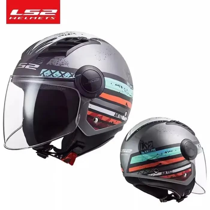 OF562 Casque de Moto demi visage été Casco