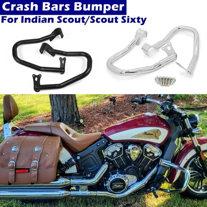 Barres de Crash pare-chocs pour Indian Scout 2015-2024