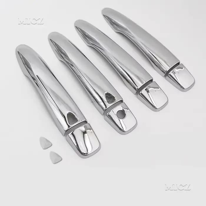 Accessoires de voiture pour NISSAN QASHQAI J11 2016 2017 2018 2019 2020 2021, garnitures de poignée de porte en ABS chromé, 8 pièces