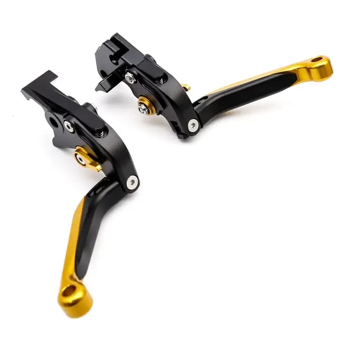 Levier d'embrayage de frein pliable et extensible pour moto
