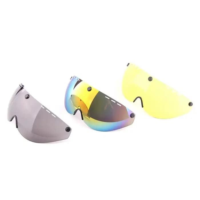 NOUVEAU Casque de moto avec visière magnétique