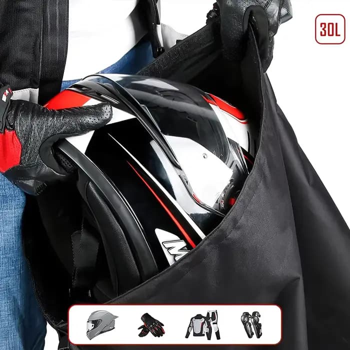 Grand sac Portable étanche pour casque de moto