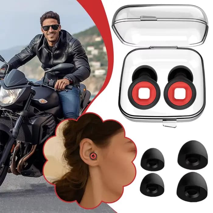 Bouchons d'oreilles Anti-bruit pour moto