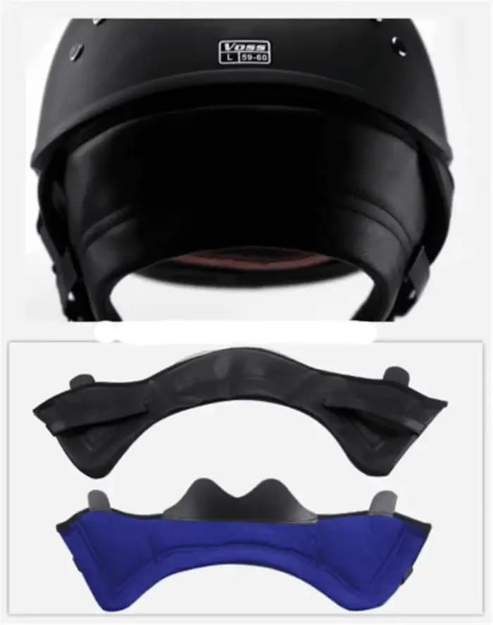 Casque de Moto demi-visage Vintage rétro Casco