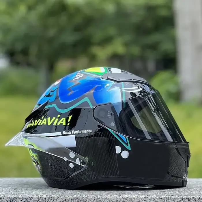 Casque de moto intégral d'équitation hommes et femmes Viavia