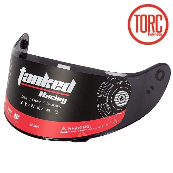 Visière de casque de moto de course à réservoir T127/T129/T151/T159