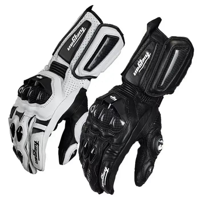Furygan AFS10 gants de course de moto en cuir de fibre de carbone