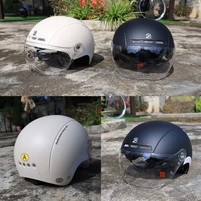 PEMILA casque de cyclisme avec lunettes lentille Protection des oreilles autocollant réfléchissant