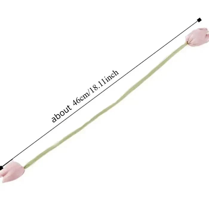 Accessoires de rideaux : Sangles de rideaux en forme de tulipe élégantes et magnifiques, attaches de rideaux réglables, boucles décoratives pour rideaux