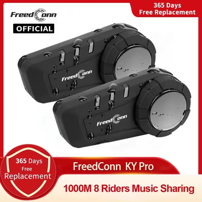 Freedconn KY Pro Interphone Moto Bluetooth casque