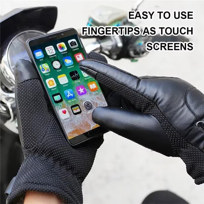 Gants chauffants électriques d'hiver pour hommes