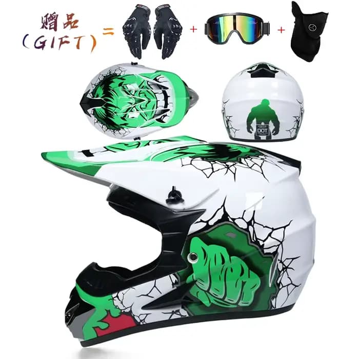 Casque moto tout-terrain Cascos para Motos ATV tout terrain