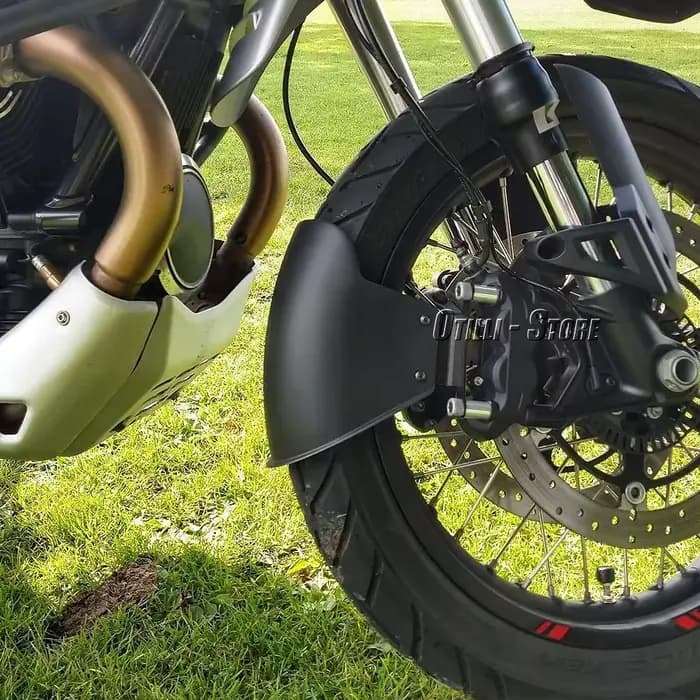Garde-boue avant noir pour Moto Guzzi V85 TT V85TT V 85 TT 2019 – 2024