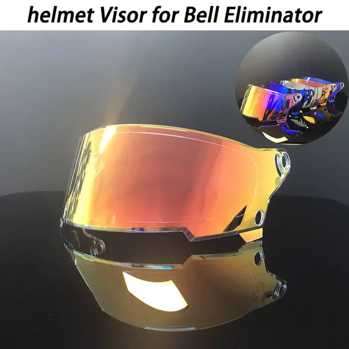 Visière de casque de moto pour éliminateur de cloche
