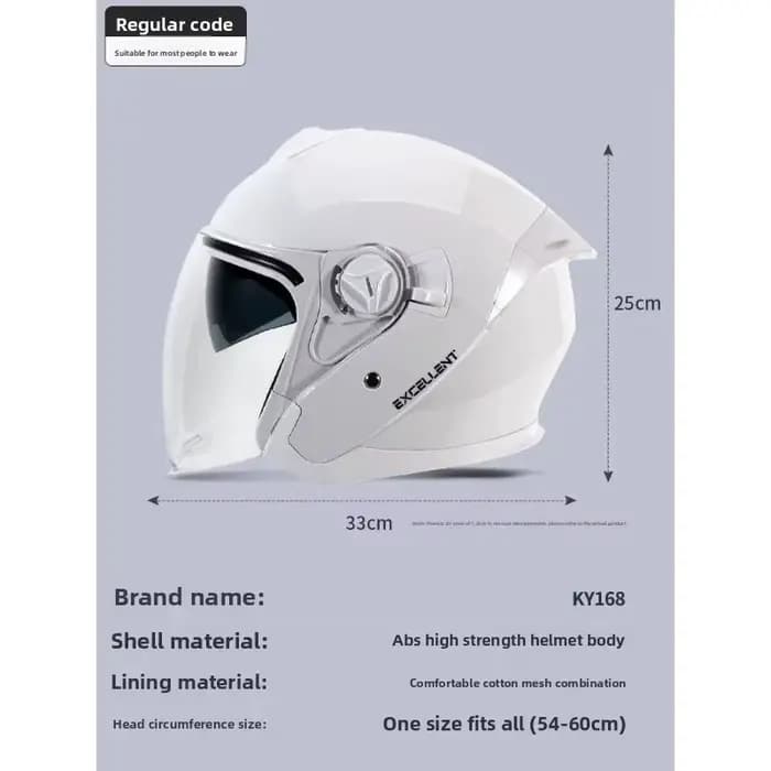Casque de moto électrique léger pour femmes en été