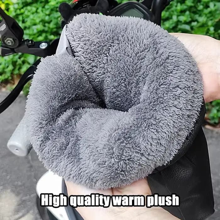 Manchons de guidon de moto d'hiver