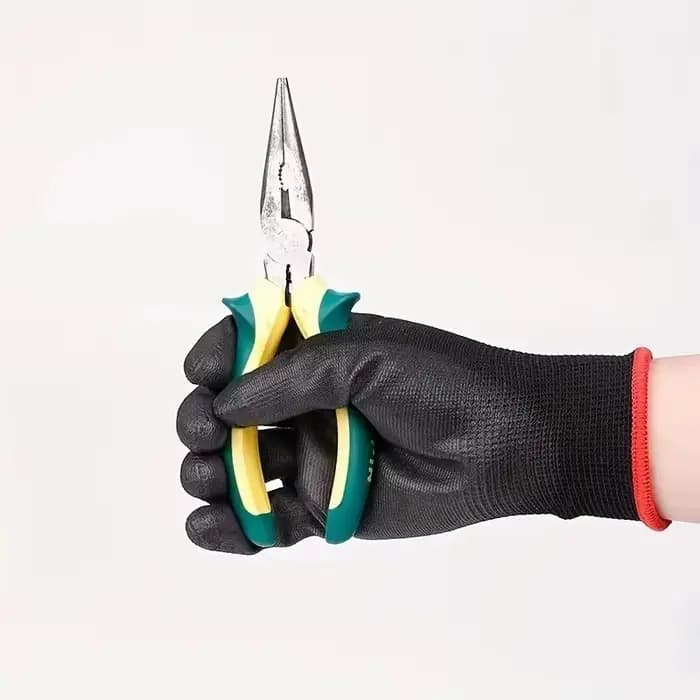 10 paires de gants de sécurité de Protection ESD, gants de réparation résistants à l'usure pour le travail, gants enduits de paume, fournitures pour charpentier et réparateur