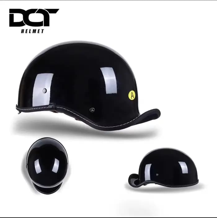 Casque Casco Moto demi-casque allemand classique