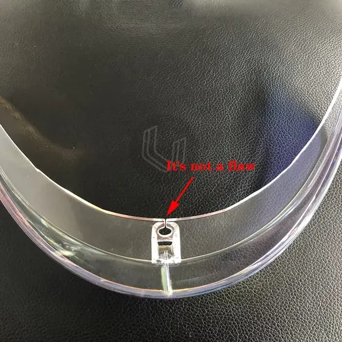 Coque de Spomicrophone pour casque arrière de moto