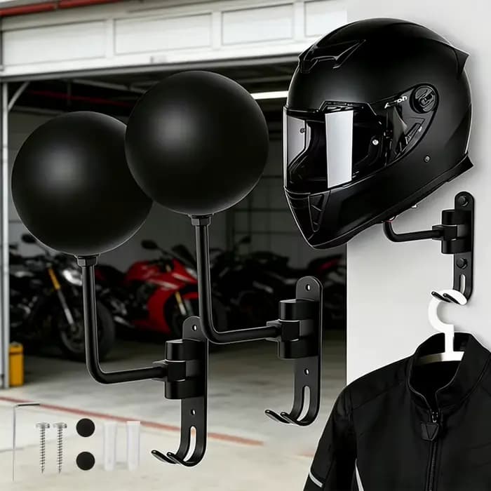 Support de casque de moto