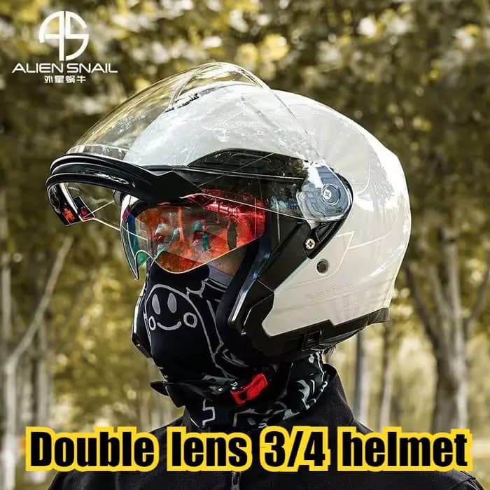 Casques de moto Alien Snail