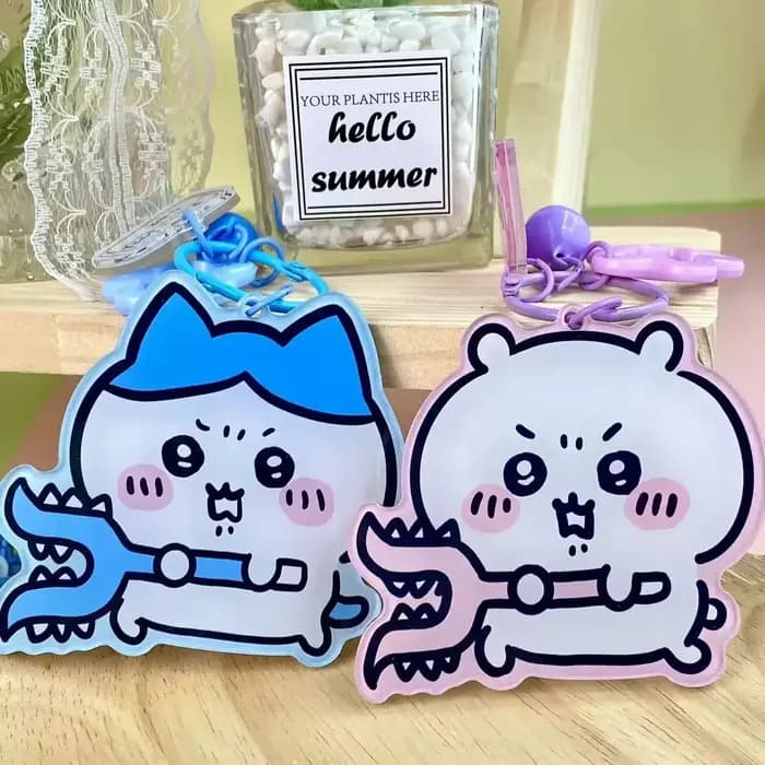 Porte-clés pendentif en acrylique Kawaii, motif bonbon, accessoires de décoration pour sac