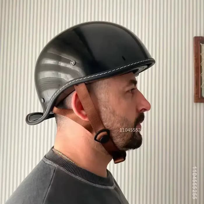Casque De Moto rétro Casco