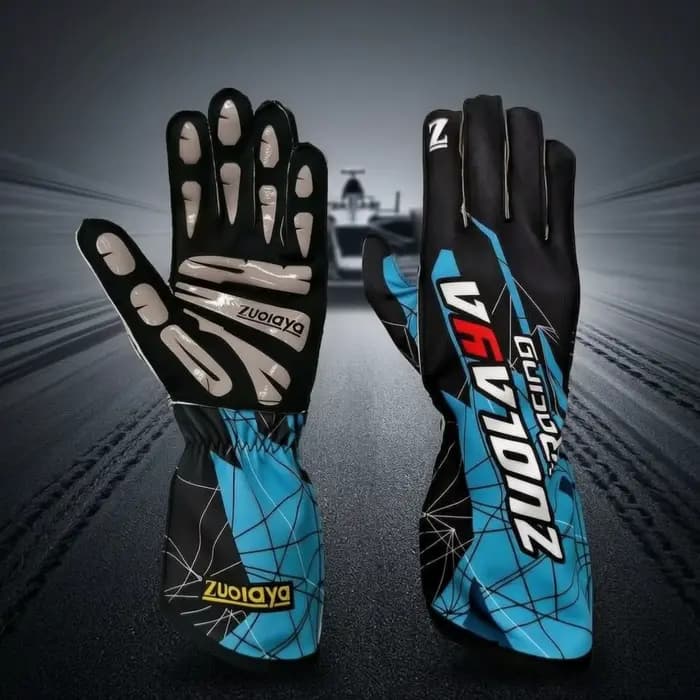 Gants de karting à manchette élastique
