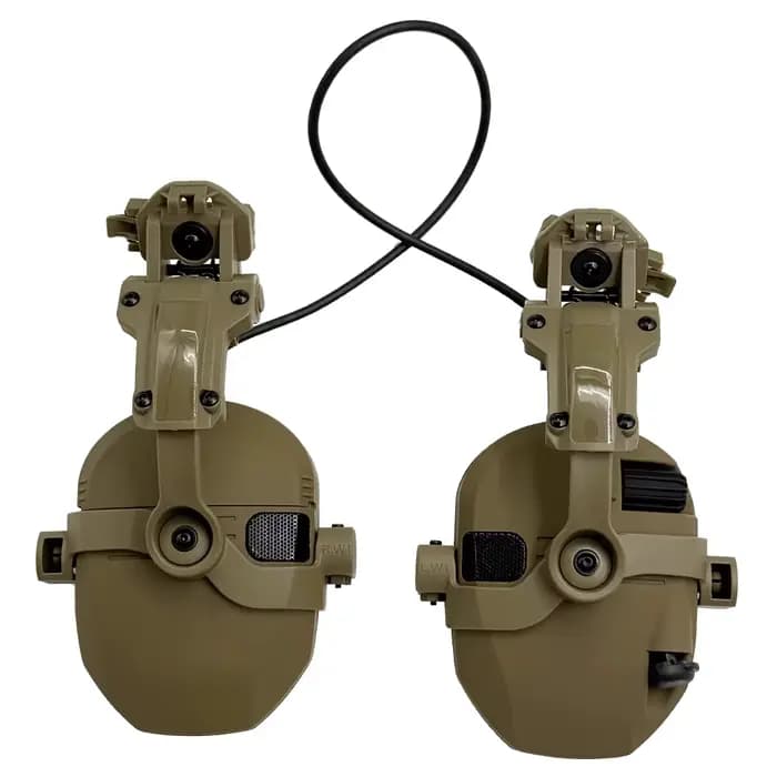 NRR 23dB casque de tir électronique monté sur casque Ver chasse pick-up réduction du bruit Protection auditive casque tactique