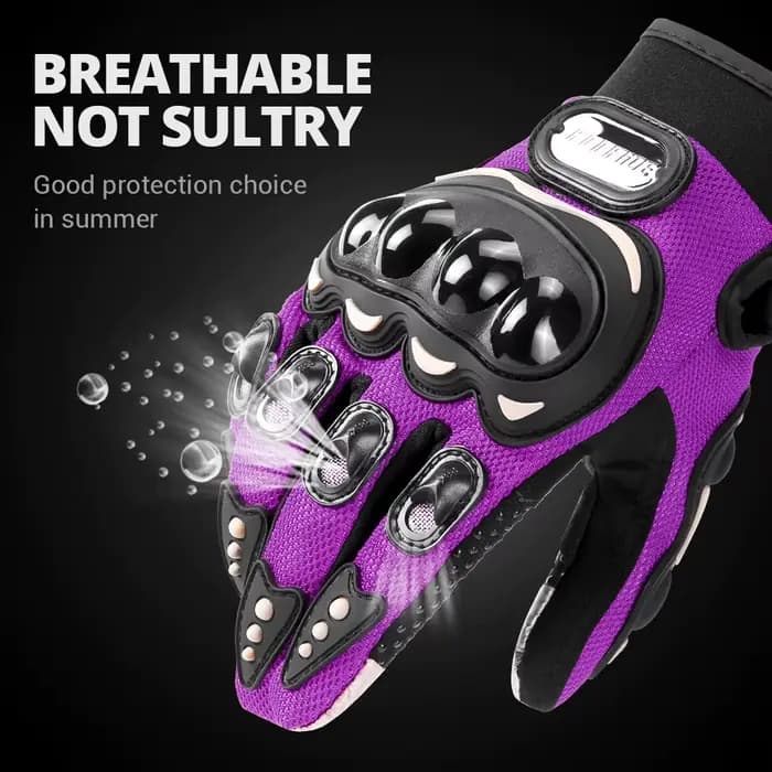Gants de moto d'été anti-chute