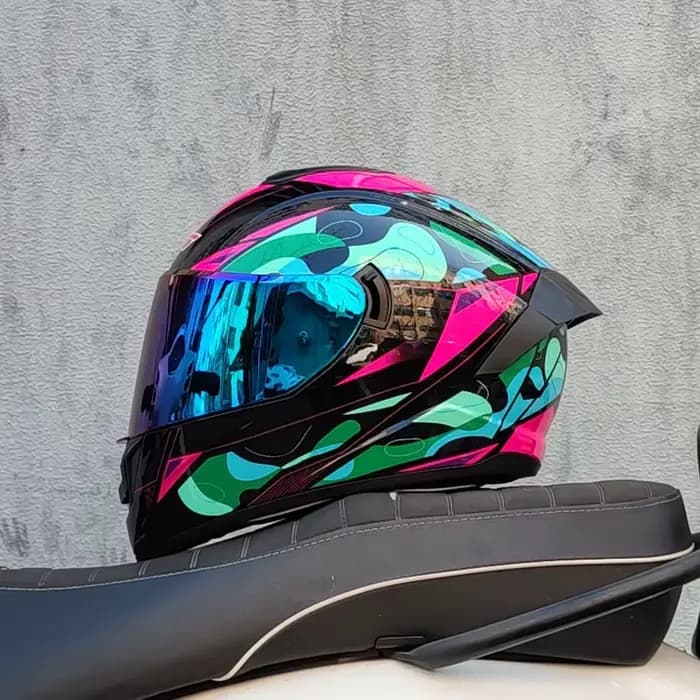 Casque de moto professionnel à double objectif