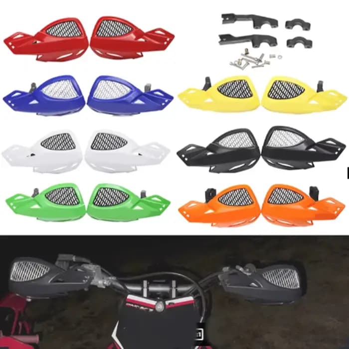 Pour EXC TC TE KXF CRF YZF WR YZ RM BMW Pit Dirt Bike ATV moto universelle 7/8 "barre de main garde-main bouclier coupe-vent