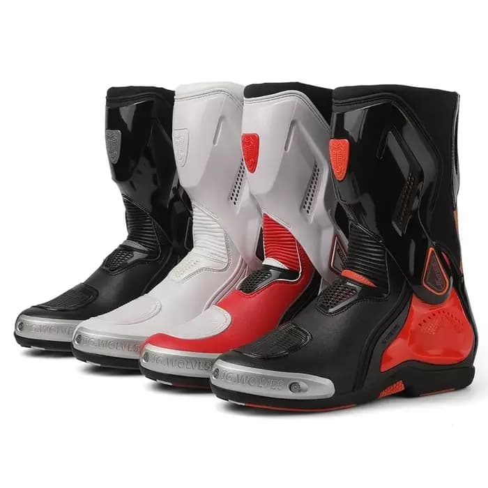 Bottes de moto de course tout-terrain
