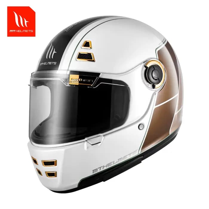 Casque de moto rétro haute performance