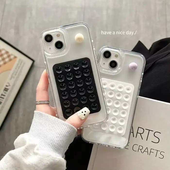 Tapis de support de téléphone à ventouse en Silicone